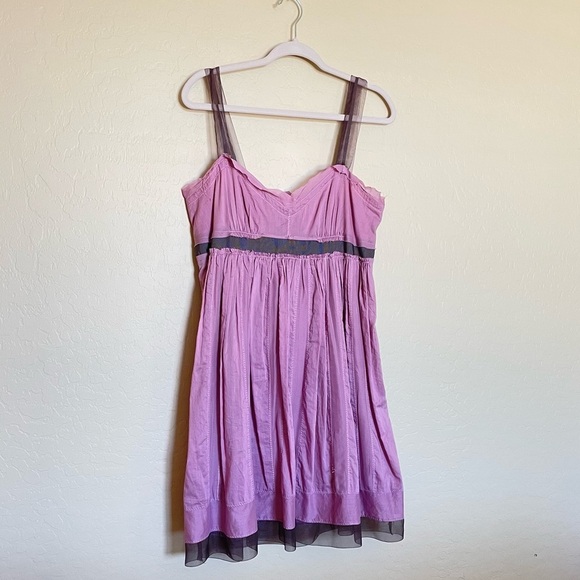 Y2k Loft Purple Babydoll Dress - Picture 10 of 11
